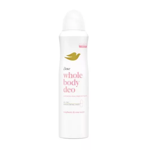 Dove Whole Body deo raspberry&rose sent 150ml