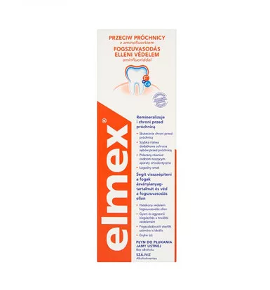 Elmex fogszuvasodás ellen szájvíz