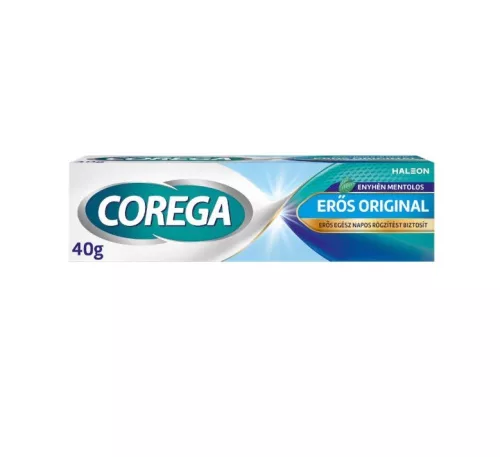 Corega Erős rögzítés fogsorragasztó