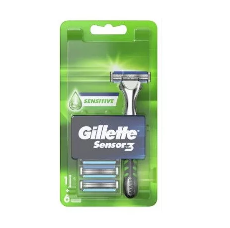 Gillette Sensor3 Sensitive borotva
